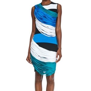 New Ohne Title striped fringe dress